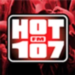 hot 107 android application logo